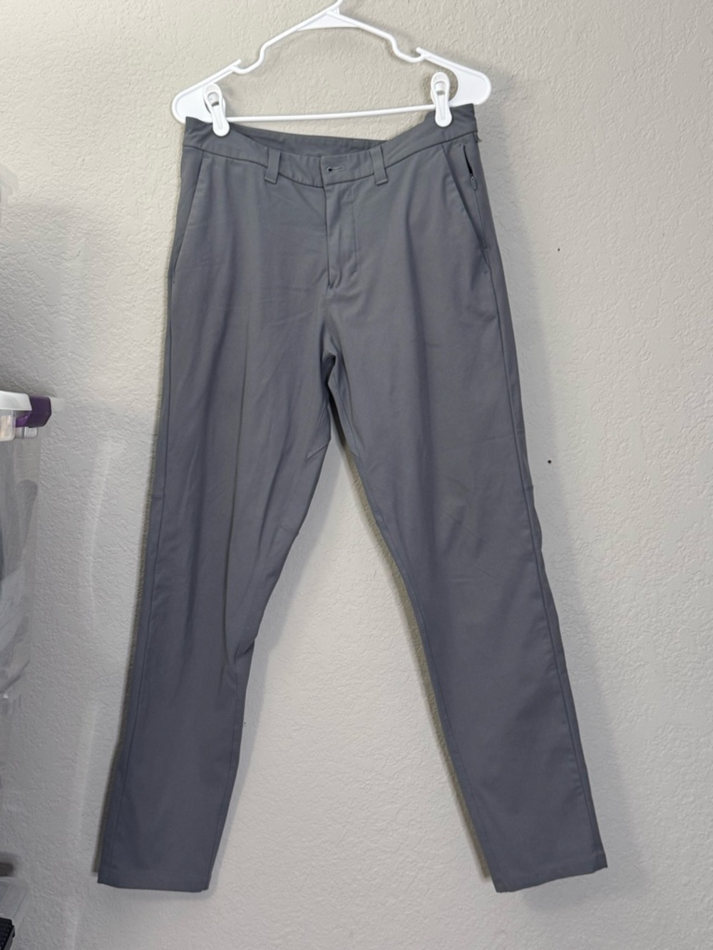 lululemon athletica Men's Charcoal Stretch Chinos